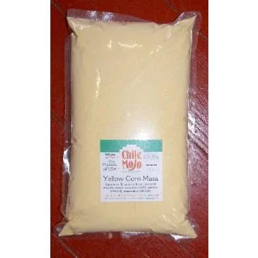 Corn Masa (flour) yellow 1kg - Chile Mojo