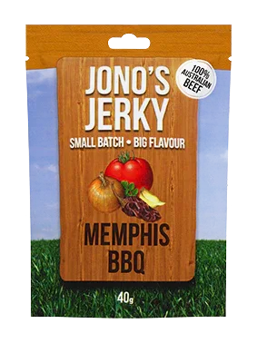Jonos Jerky - Memphis BBQ 40gm - Chile Mojo