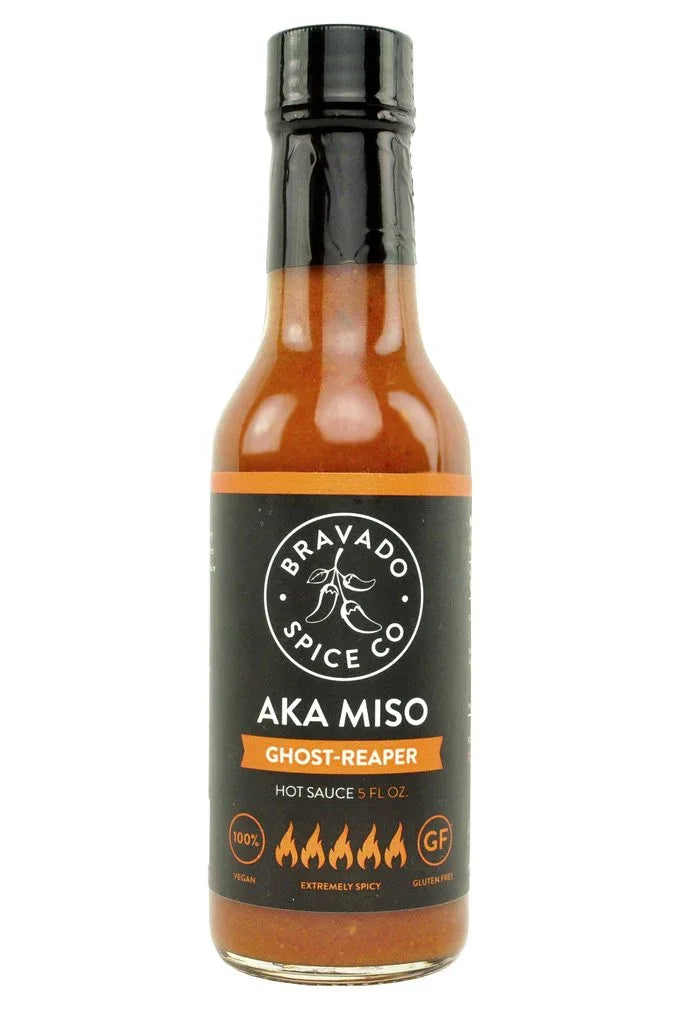 Bravado Spice Co. Aka Miso Ghost-Reaper sauce 148ml (5oz) - Chile Mojo
