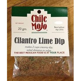 Chile Mojo Cilantro Lime Dip 20gm - Chile Mojo