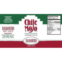Chile Mojo Hot Sauce Habanero 148ml (5oz) - Chile Mojo