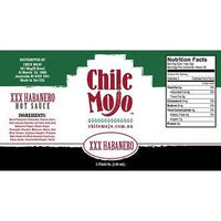 Chile Mojo Hot Sauce XXX Hot 148ml (5oz) - Chile Mojo
