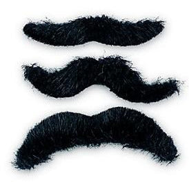 Moustache 3pack self-adhesive