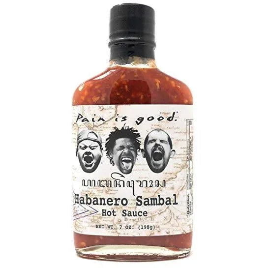 Pain is Good Habanero Sambal 7oz (198gm) - Chile Mojo