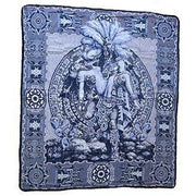 Blanket - Popo and Ixta scene 2.3m x 2m - Chile Mojo
