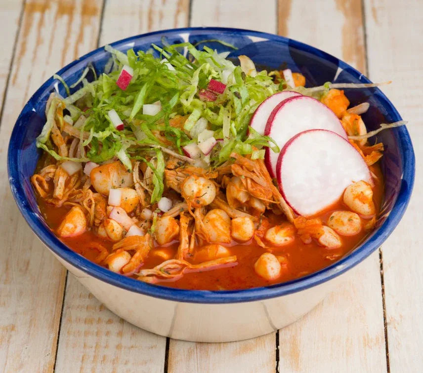 Latin Deli Hominy - Maiz Pozolero 830gm - Chile Mojo