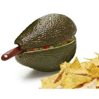 Avocado shaped Guacamole Bowl 3 piece set - Chile Mojo