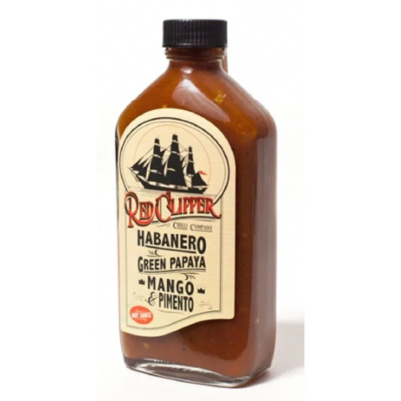 Red Clipper Habanero Green Papaya and Mango Hot Sauce 200ml - Chile Mojo