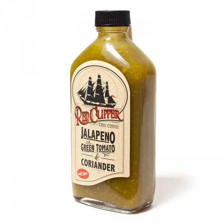 Red Clipper Jalapeno, Green Tomato and Coriander Hot Sauce 200ml - Chile Mojo