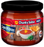 San Marcos Chunky Salsa Dip Hot 330gm - Chile Mojo