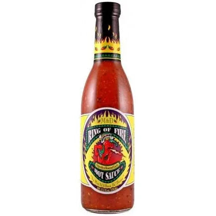 Ring of Fire Chipotle Roasted Garlic Hot Sauce 370ml - Chile Mojo