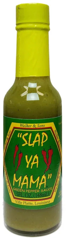 Slap Ya Mama Green Pepper Sauce 148ml - Chile Mojo