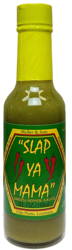 Slap Ya Mama Green Pepper Sauce 148ml