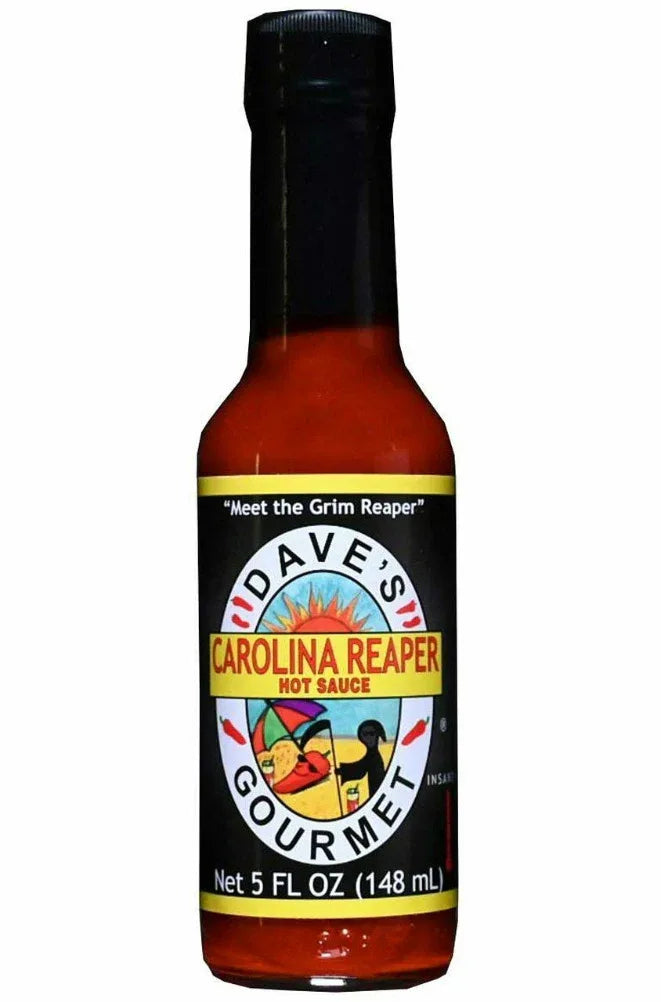 Daves Carolina Reaper Hot Sauce 148ml (5oz) - Chile Mojo