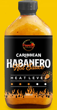 Caribbean Habanero Hot Sauce by Pinard 200ml - Chile Mojo