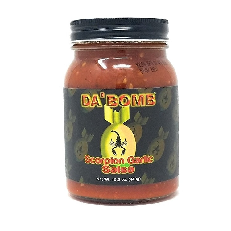 Da Bomb Scorpion Garlic Salsa 440gm (15.5oz)