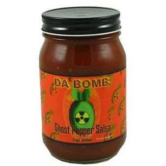 Da Bomb Ghost Pepper Salsa 440gm - Chile Mojo