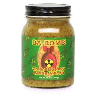 Da Bomb Green Habanero Salsa Verde 440gm (15.5oz) - Chile Mojo