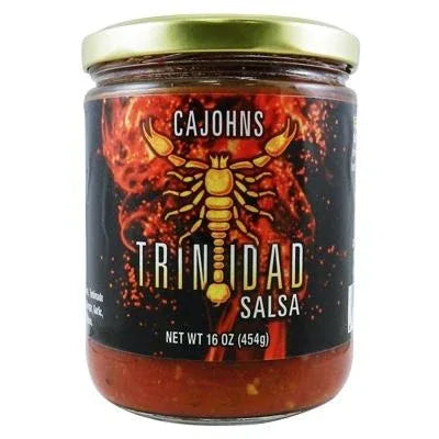 Cajohns Trinidad Scorpion Salsa 454gm - Chile Mojo