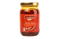 La Tradicion Salsa Macha de Oaxaca with pumkin and sesame seeds 235gm - - Chile Mojo