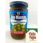 San Marcos Jalapeno nacho sliced 210gm jar - Chile Mojo