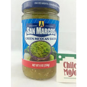 San Marcos Green Mexican Salsa 230gm jar - Chile Mojo