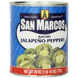 San Marcos Jalapeno nacho sliced canned 737gm (26oz) - Chile Mojo