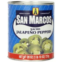 San Marcos Jalapeno nacho sliced canned 737gm (26oz) - Chile Mojo