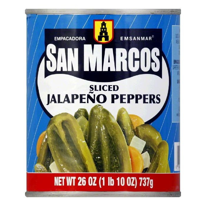 San Marcos Jalapeno long slice canned 737gm (26oz)