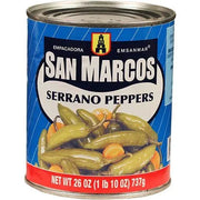 San Marcos Serrano whole canned 737gm (26oz) - Chile Mojo