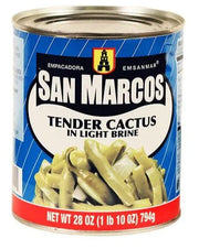 San Marcos Nopal Cactus in Brine 780gm (28oz) - Chile Mojo