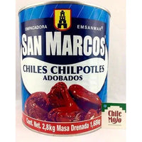 San Marcos Chipotle en Adobo 2.8kg (A10) - Chile Mojo
