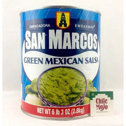 Salsa Mexicana Verde (green) San Marcos A10 (3kg) - Chile Mojo