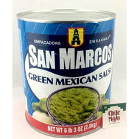 Salsa Mexicana Verde (green) San Marcos A10 (3kg) - Chile Mojo