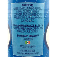 Salsa Mexicana Verde (green) San Marcos A10 (3kg) - Chile Mojo