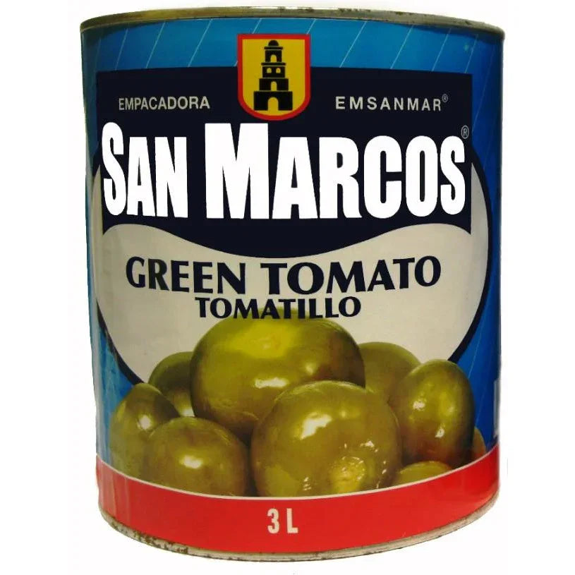 Tomatillos Whole San Marcos A10 (2.8kg) - Chile Mojo