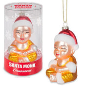Santa Monk Christmas Ornament - Chile Mojo
