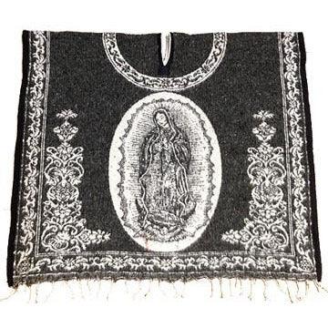 Poncho - Fleecy Guadalupe - Chile Mojo