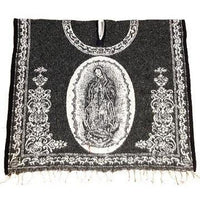 Poncho - Fleecy Guadalupe - Chile Mojo