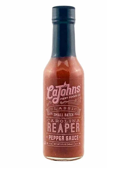 CaJohns Small Batch Classic Carolina Reaper 5oz (148ml) - Chile Mojo