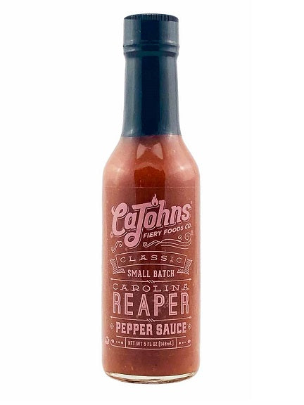 CaJohns Small Batch Classic Carolina Reaper 5oz (148ml)