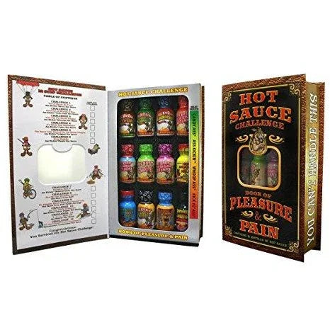 Ass Kickin Hot Sauce Pleasure & Pain Challenge Book - Chile Mojo