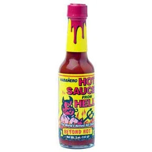 Habanero Hot Sauce From Hell 148ml - Chile Mojo