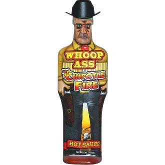 Whoop Ass Chipotle Fire Hot Sauce 165ml (5.6oz) - Chile Mojo