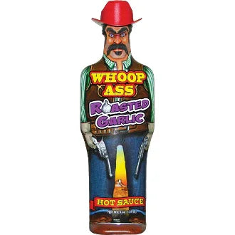 Whoop Ass Roasted Garlic Hot Sauce 165ml (5.6oz) - Chile Mojo