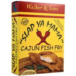 Slap Ya Mama Cajun Fish Fry 340gm (12oz) - best before Oct 2025 - Chile Mojo