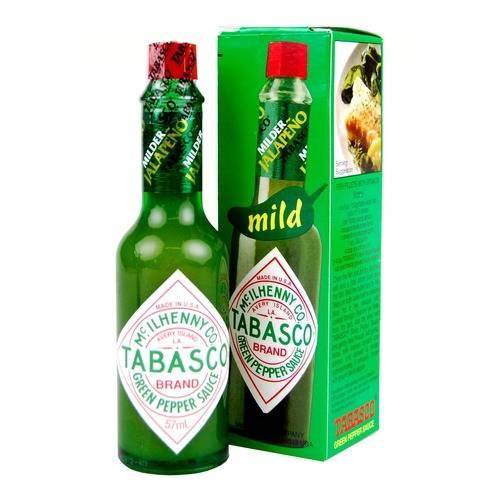 Tabasco Green Jalapeno Hot Sauce 148ml (5oz) - Chile Mojo