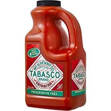 Tabasco Sriracha Half Gallon (1.89 litres)
