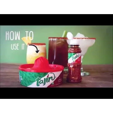 Tajin Glass Rimming Escarchador (2.82oz/80gm) - Chile Mojo