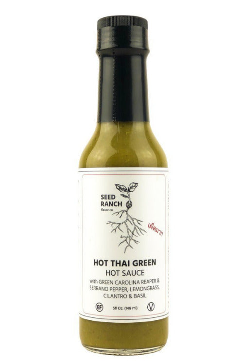 Seed Ranch Flavor Co. Hot Thai Green Sauce with Carolina Reaper 5oz (148ml)